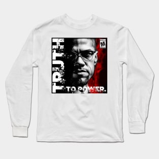 Malcolm X Truth to Power Long Sleeve T-Shirt